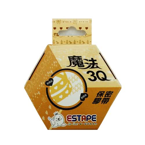 【ESTAPE】魔法3Q保密直拉易撕貼(黃)