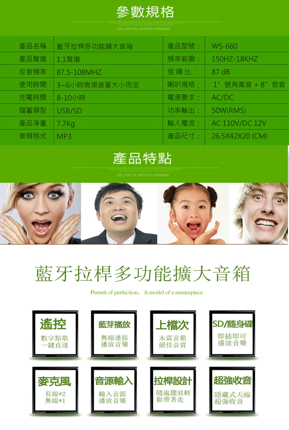 使用時間 36小時需視音量大小而定