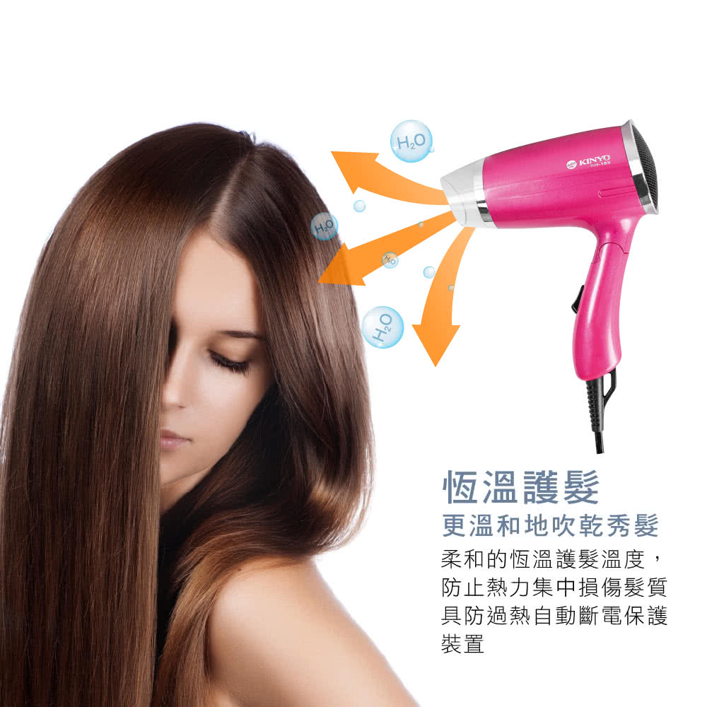 柔和的恆溫護髮溫度,