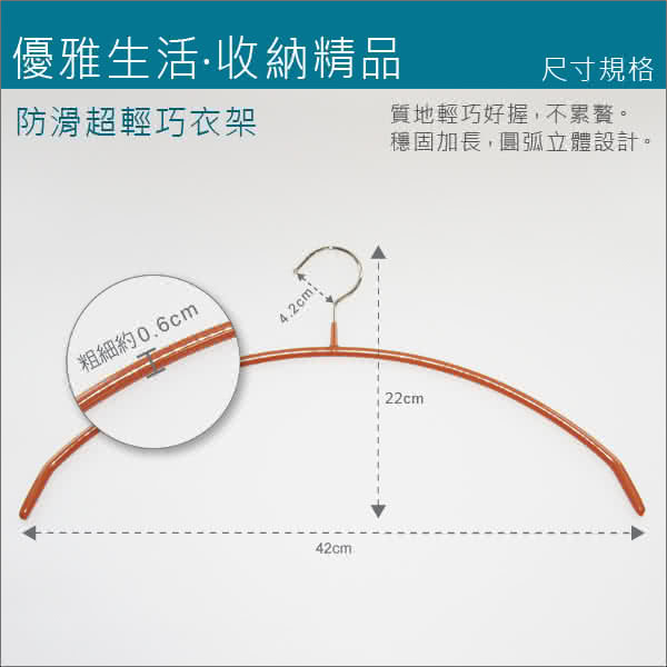 【AXIS】高荷重乾濕兩用防滑超輕巧衣架(36入組)