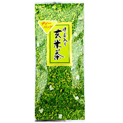 【日本藤二】嚴選抹茶玄米茶包80g