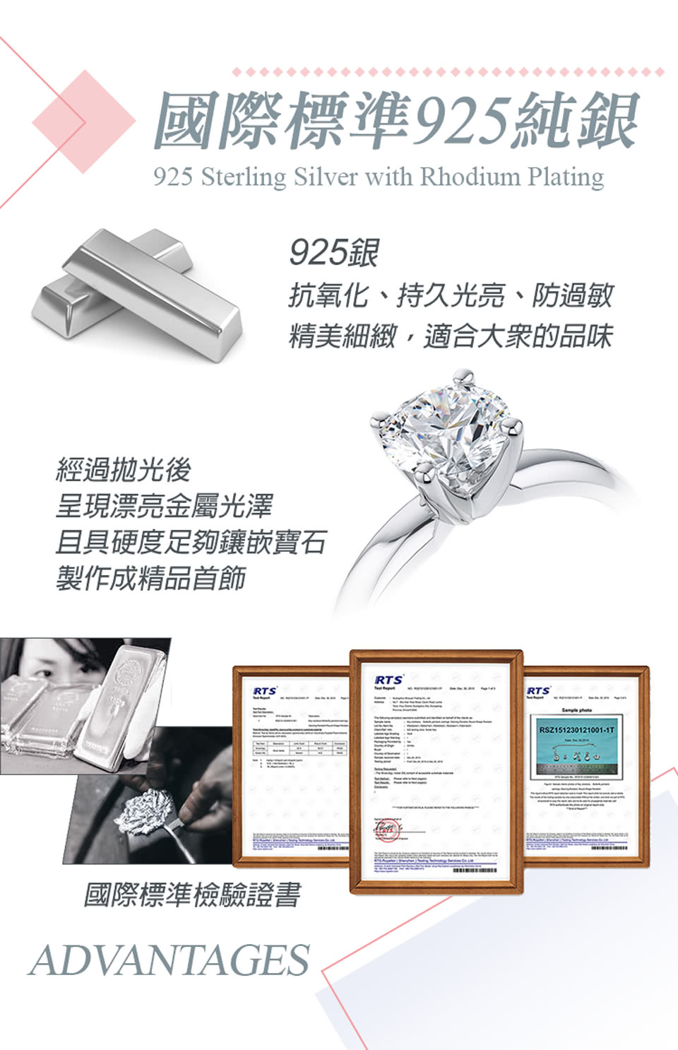 抗氧化、持久光亮、防過敏