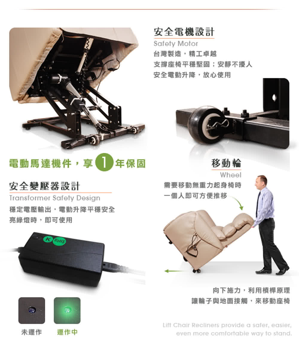 穩定電壓輸出,電動升降平穩安全