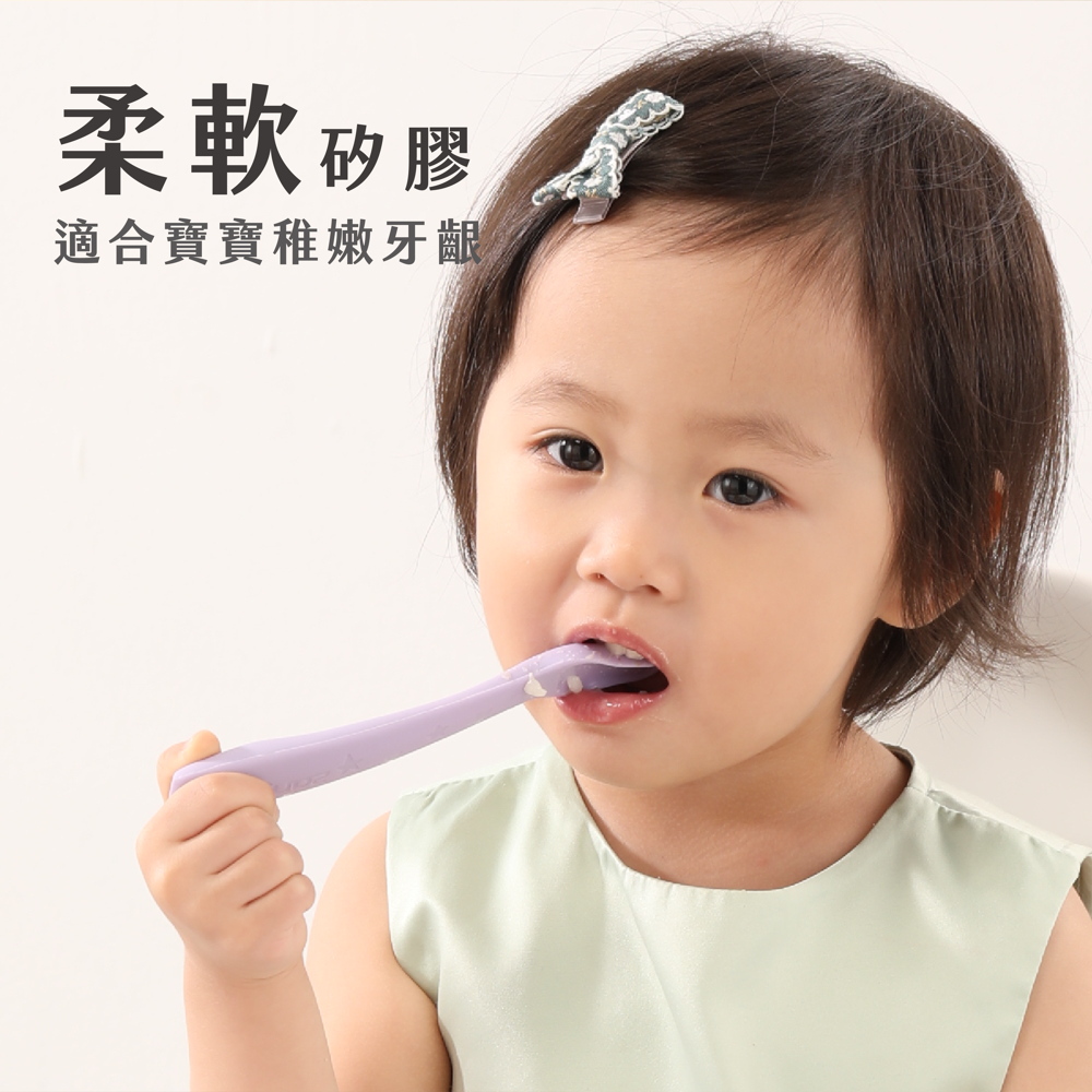 柔軟矽膠 適合寶寶稚嫩牙齦 