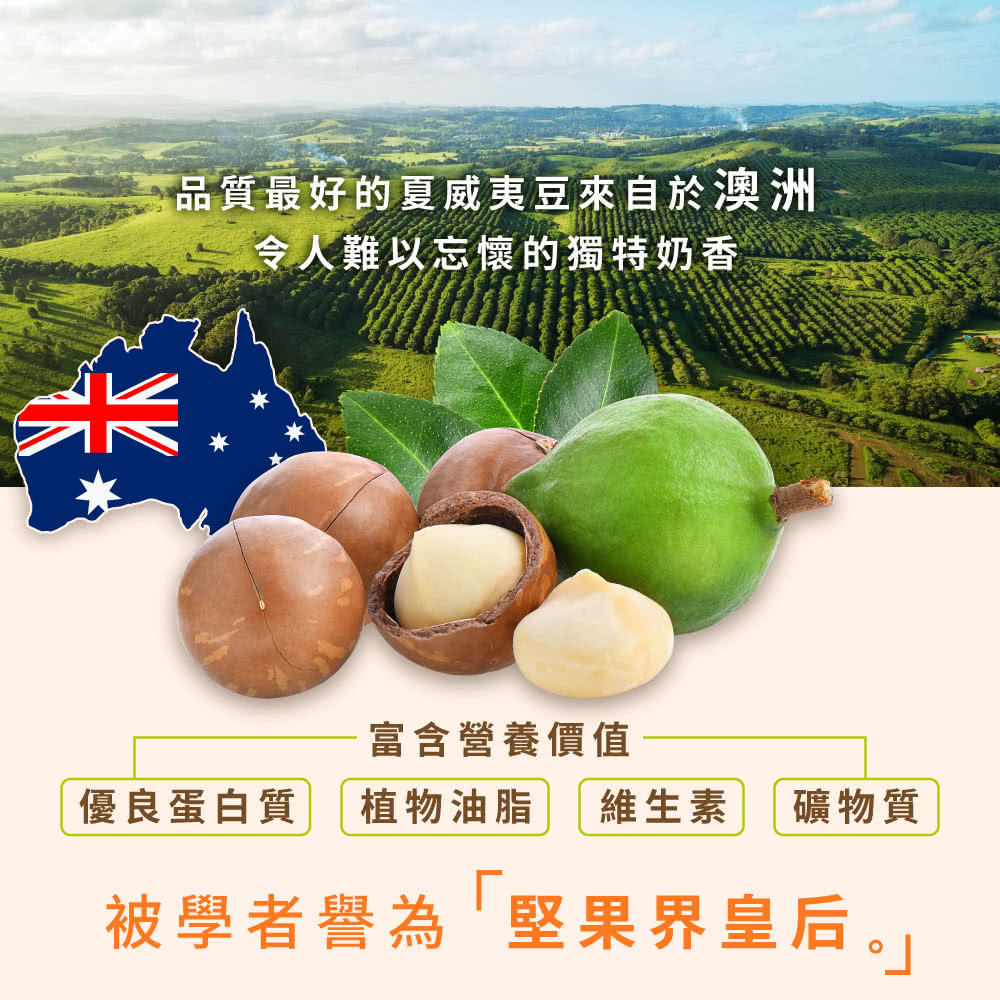 每日優果 烘焙黑糖夏威夷豆 2g Momo購物網