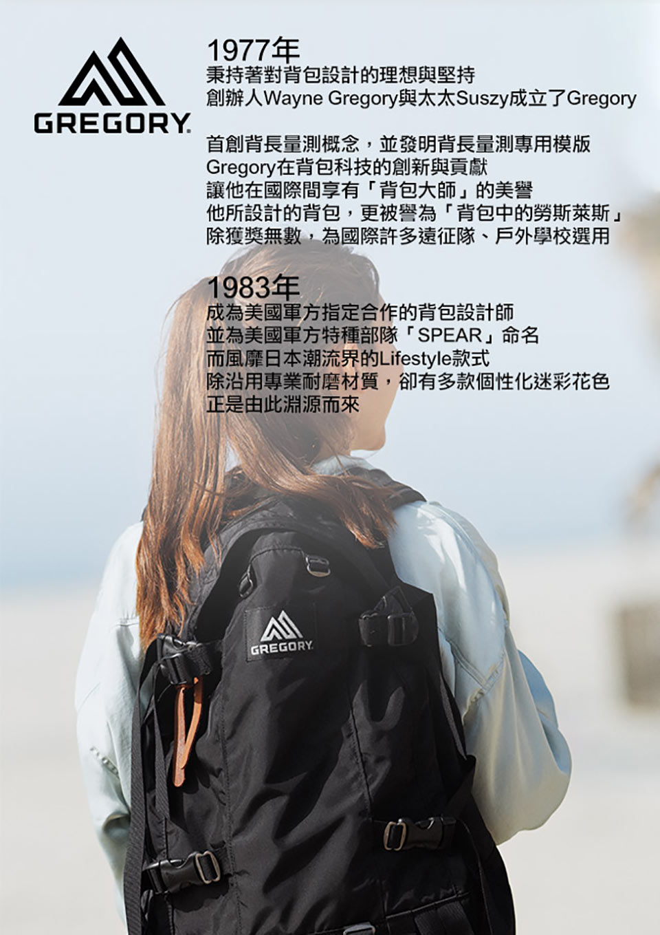 創辦人Wayne Gregory與太太Suszy成立了Gregory