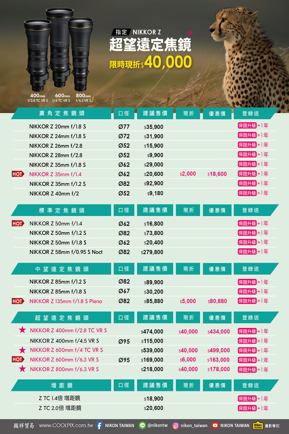 Nikon尼康 Z 600mm F/6.3 VR S - 詳情4