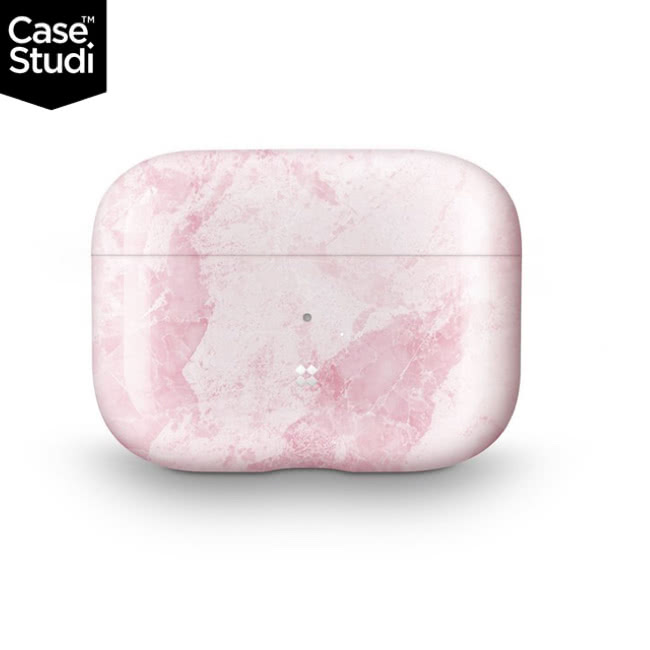 光華商場。包你個頭【CaseStudi Prisma】AirPods pro 充電盒保護殼大理石粉紅貓亮面抗刮| 露天市集| 全台最大的網路購物市集