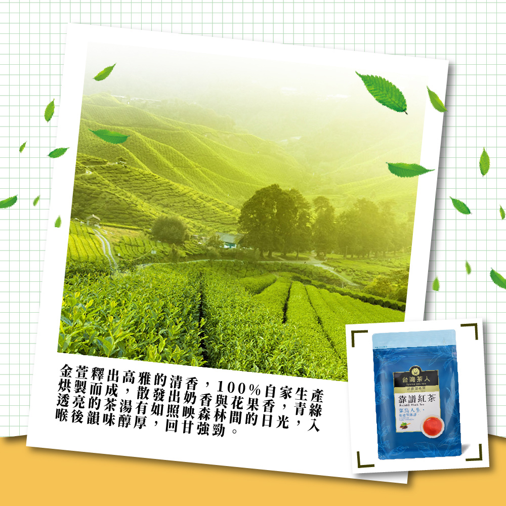 烘製而成,散發出奶香與花果香,青綠