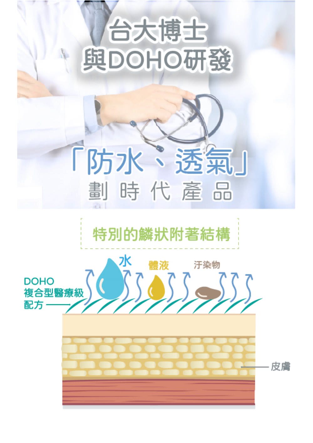 特別的鱗狀附著結構