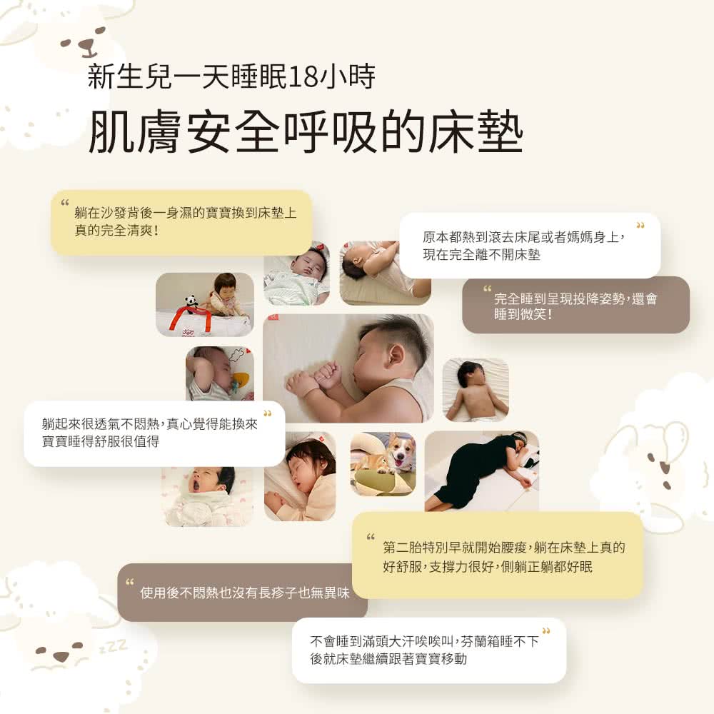 第二胎特別早就開始腰瘦,躺在床墊上真的
