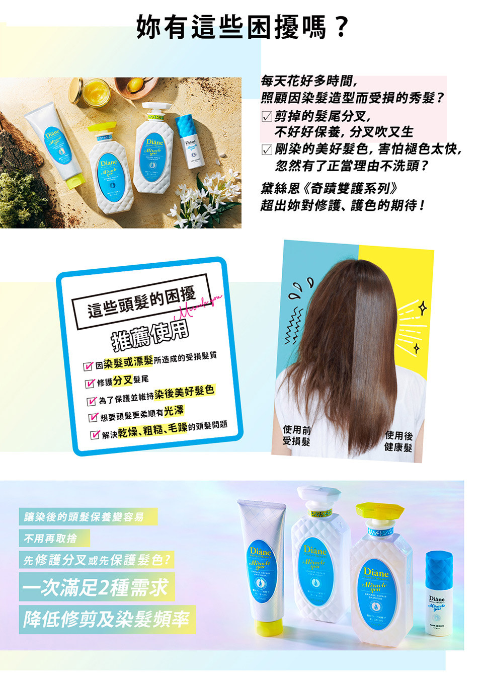 Moist Diane 黛絲恩 完美奇蹟雙護護髮素450ml Momo購物網 Moist Diane 黛絲恩 完美奇蹟雙護護髮素450ml Momo購物網