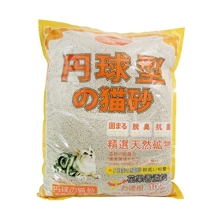 單 丹球球型貓砂 花果香 粗 10l 8kg 2包組 Momo購物網