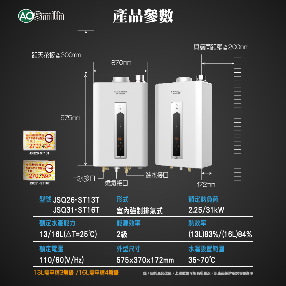 AOSmith史密斯 JSQ31-ST16T - 詳情2
