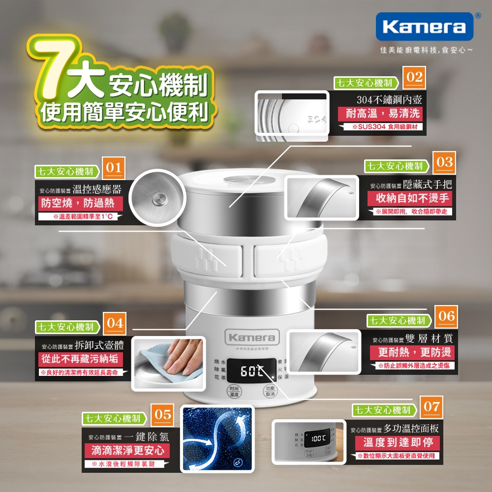 Kamera佳美能 HD-9642 - 詳情7