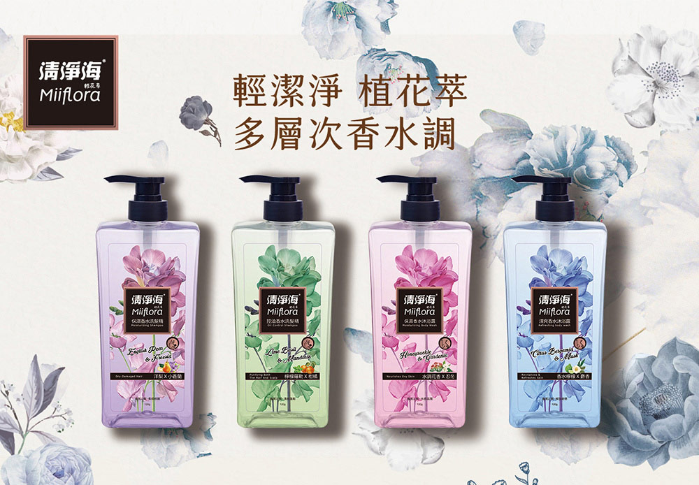 清淨海 輕花萃系列保濕香水沐浴露 水調花香 忍冬7g Momo購物網