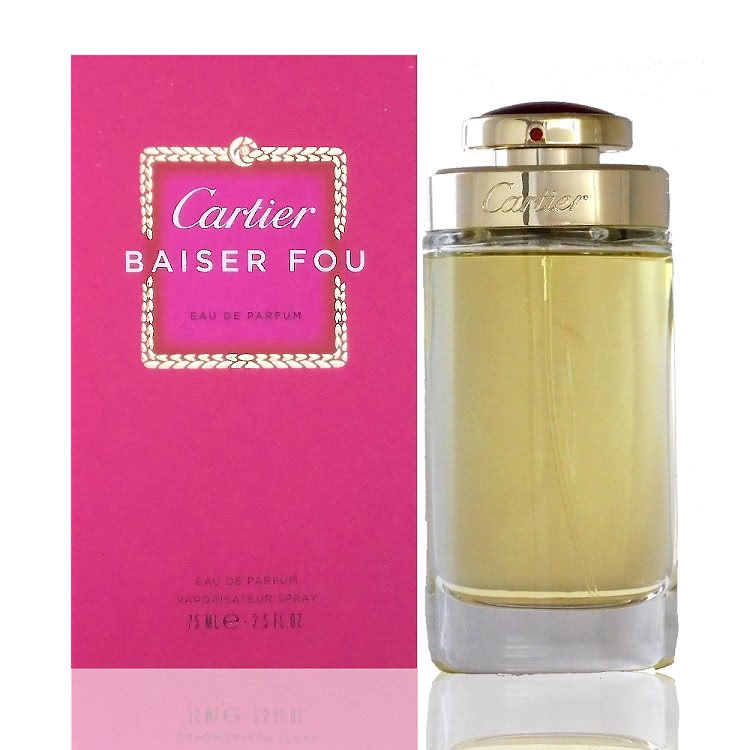 Cartier 卡地亞 Baiser Vole Fou Perfume 瘋狂之吻淡香精 真品平行輸入 Momo購物網