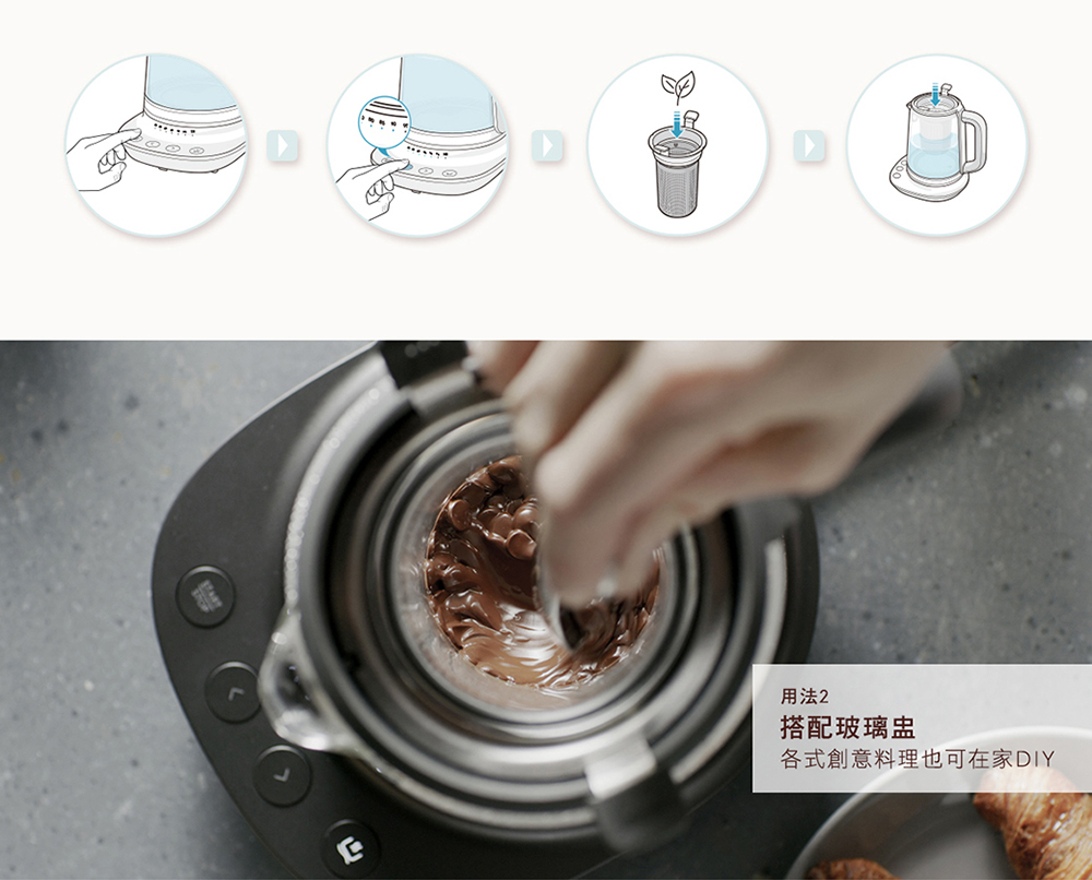 用法2 搭配玻璃盅 各式創意料理也可在家DIY