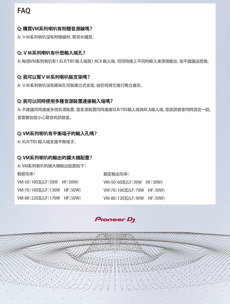 Pioneer先鋒 VM-80 - 詳情7