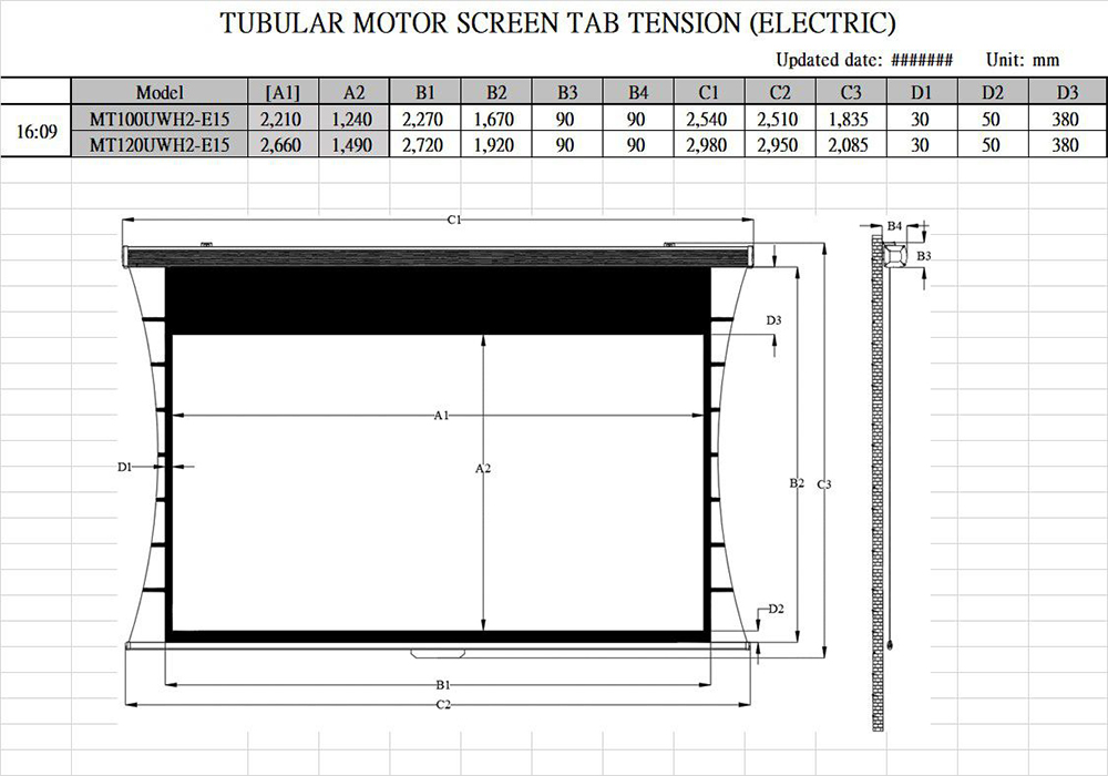 ELITE SCREENS億立銀幕 MT100UWH-E15 - 詳情10