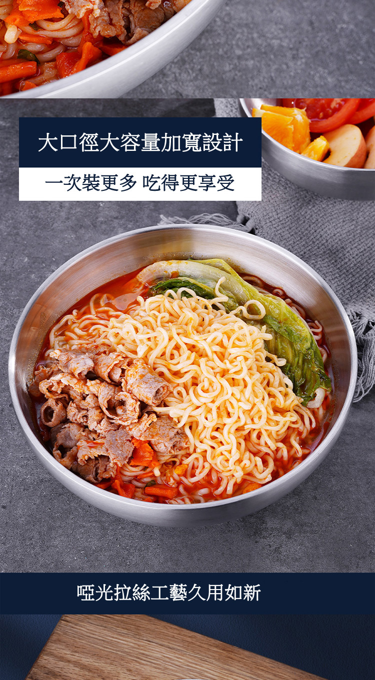 大口徑大容量加寬設計 一次裝更多吃得更享受 啞光拉絲工藝久用如新 