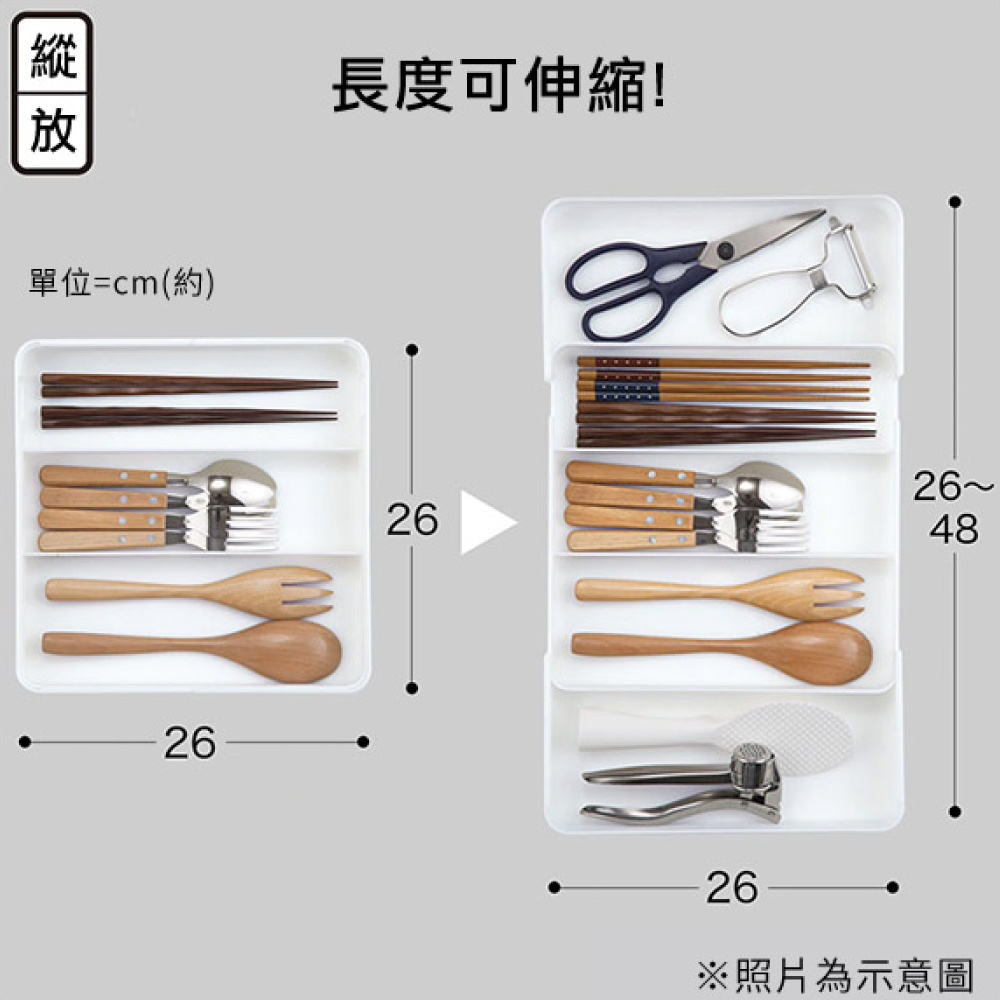 長度可伸縮 單位cm約 照片為示意圖 