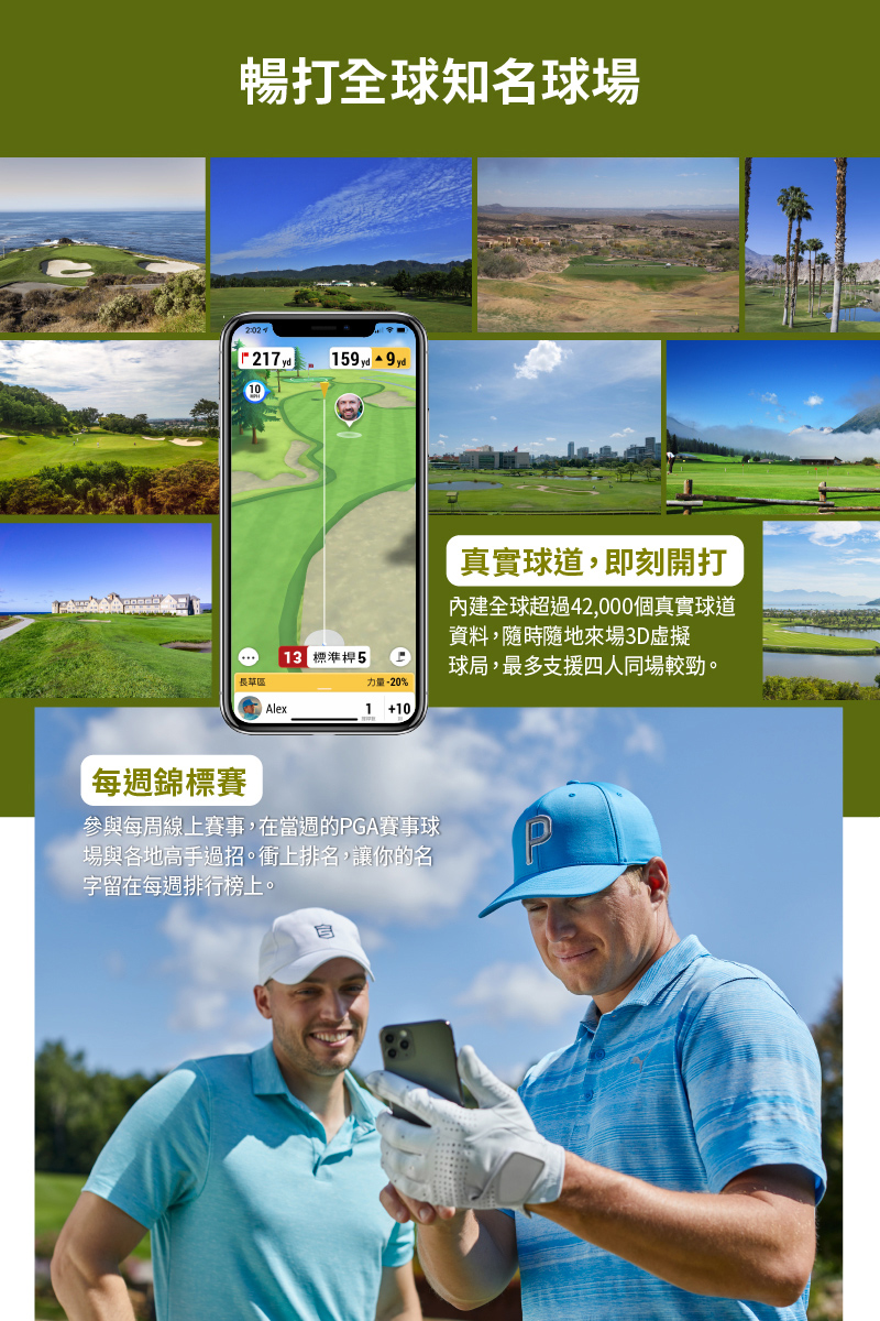 åèæ¯å¨ç·ä¸è³½äº,å¨ç¶é±çPGAè³½äºç