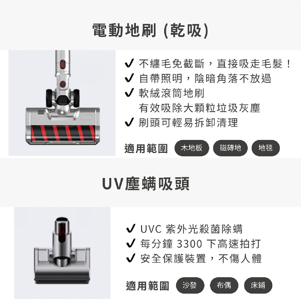 V不纏毛免截斷,直接吸走毛髮