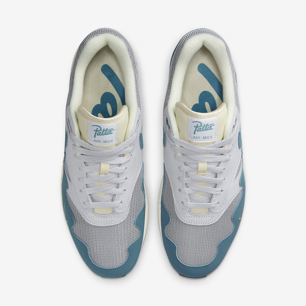 NIKE 耐吉】AIR MAX 1 PATTA NOISE AQUA 限量聯名(DH1348-004)-momo購物網
