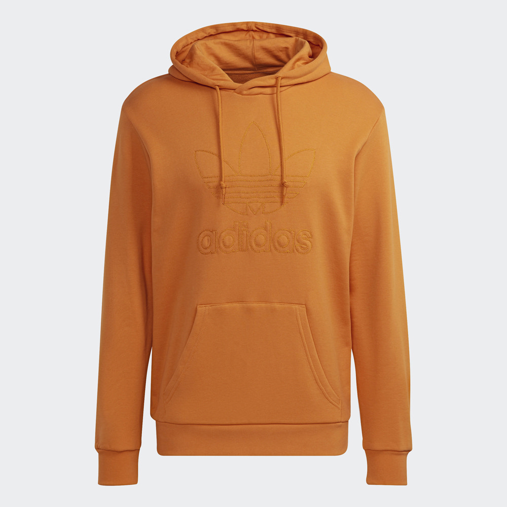Adidas 愛迪達 連帽上衣男橘ts Hoody Q4 H Momo購物網