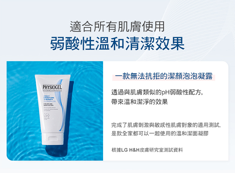 完成了肌膚刺激與敏感性肌膚對象的適用測試,