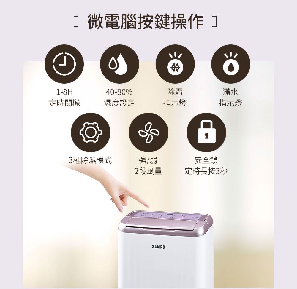 微電腦按鍵操作