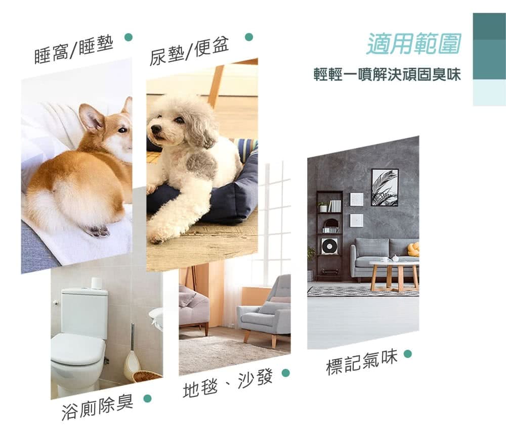 輕輕一噴解決頑固臭味