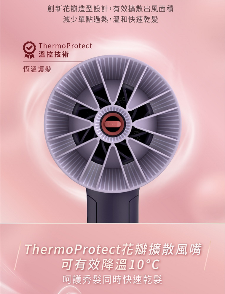 ThermoProtect花瓣擴散風嘴