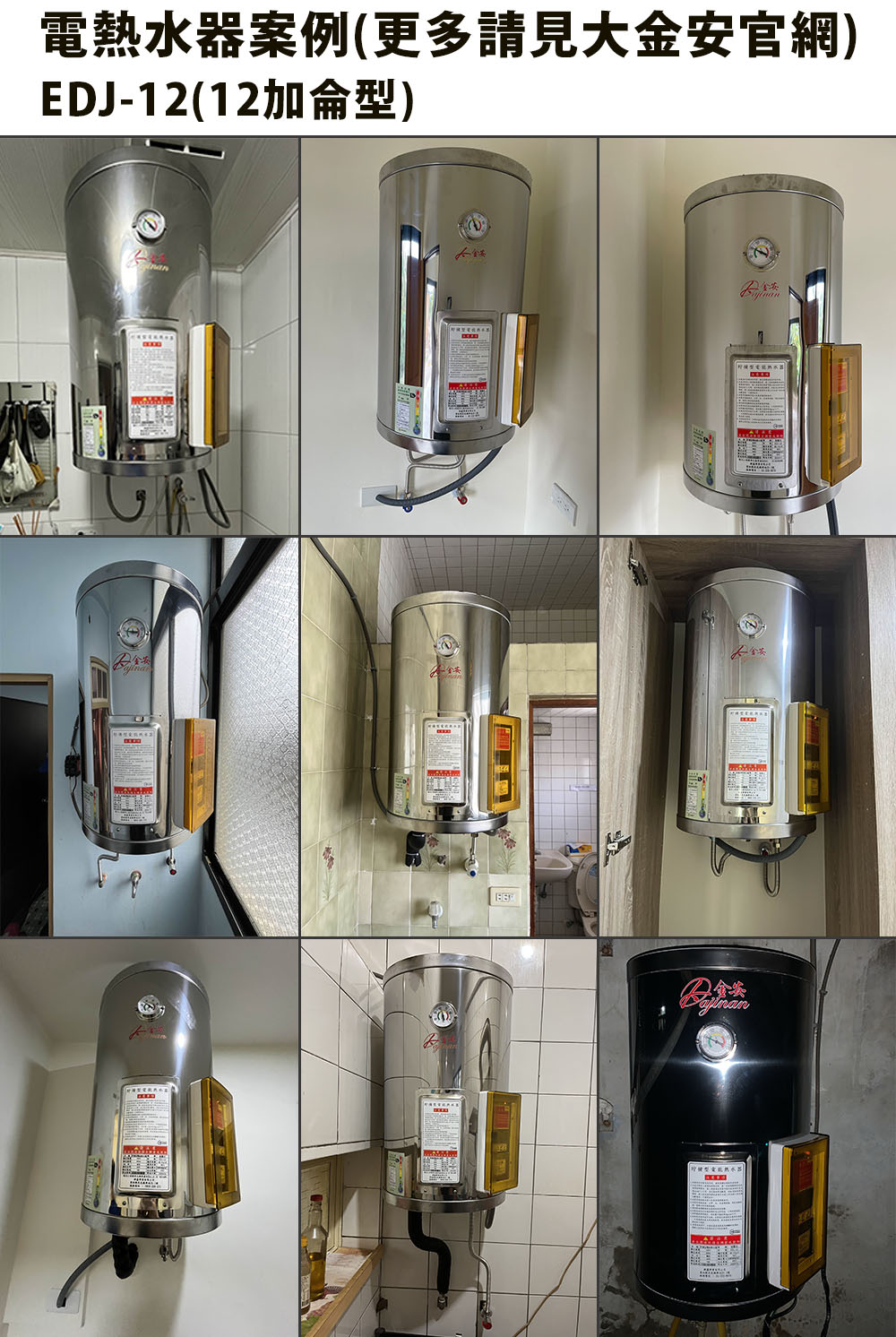 Dajinan大金安 EDJ-12 - 詳情1