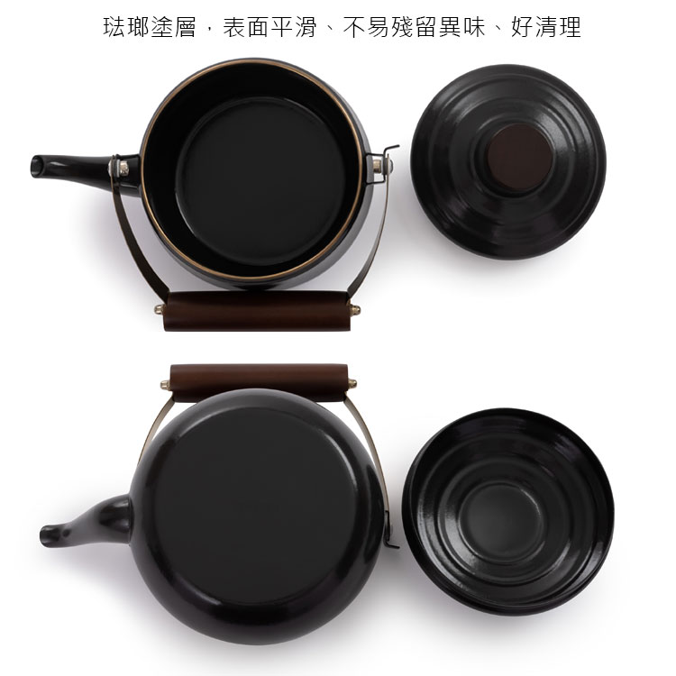 琺瑯塗層,表面平滑、不易殘留異味、好清理 