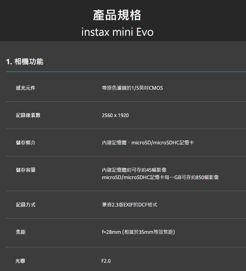 microSDmicroSDHC記憶卡每一GB可存約850幅影像