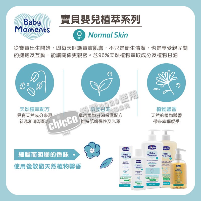 從寶寶出生開始,即每天呵護實寶肌膚,不只是衛生清潔,也是享受親子間