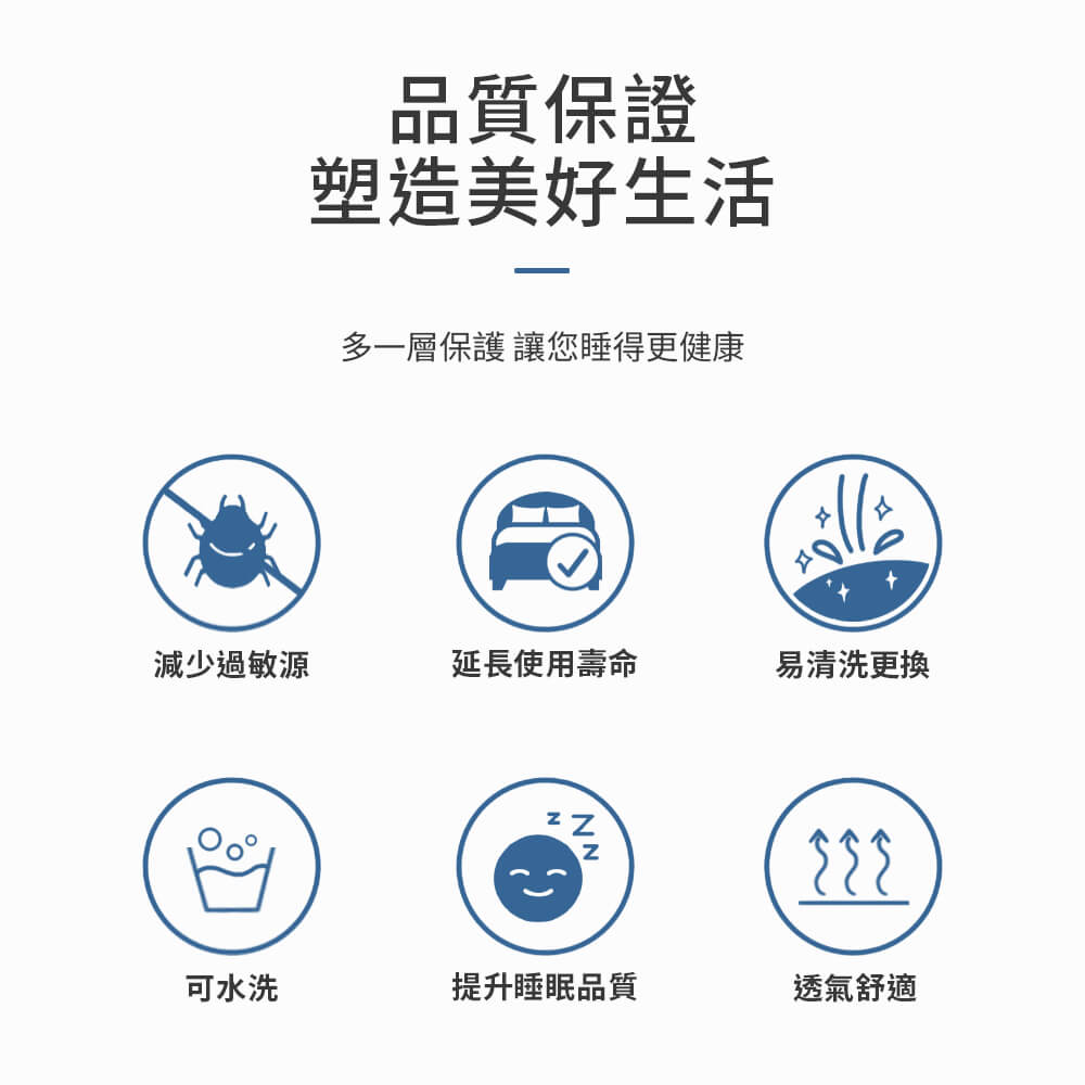 多一層保護 讓您睡得更健康