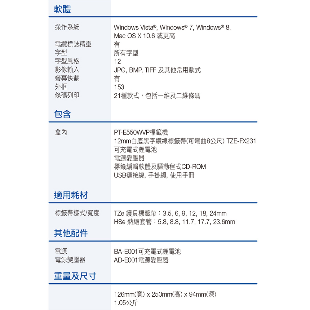 HSe 熱縮套管5.8, 8.8, 11.7, 17.7, 23.6mm