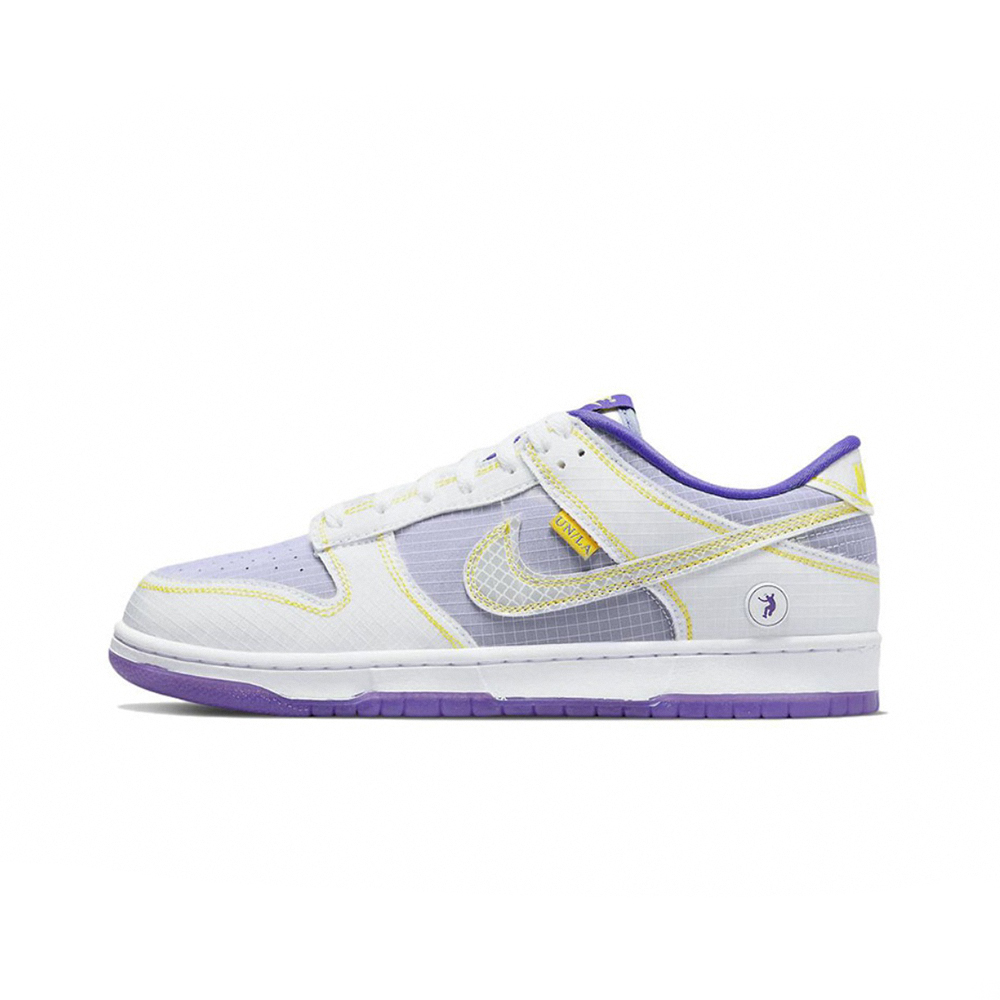 Union LA x Nike Dunk Low Court Purple 網格白紫休閒鞋DJ9649-500