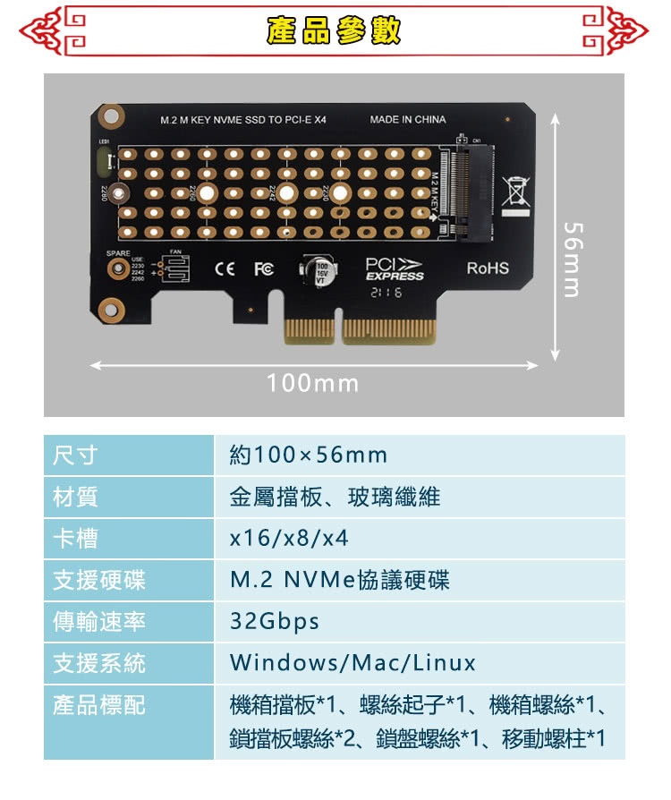 機箱擋板1、螺絲起子1、機箱螺絲1、