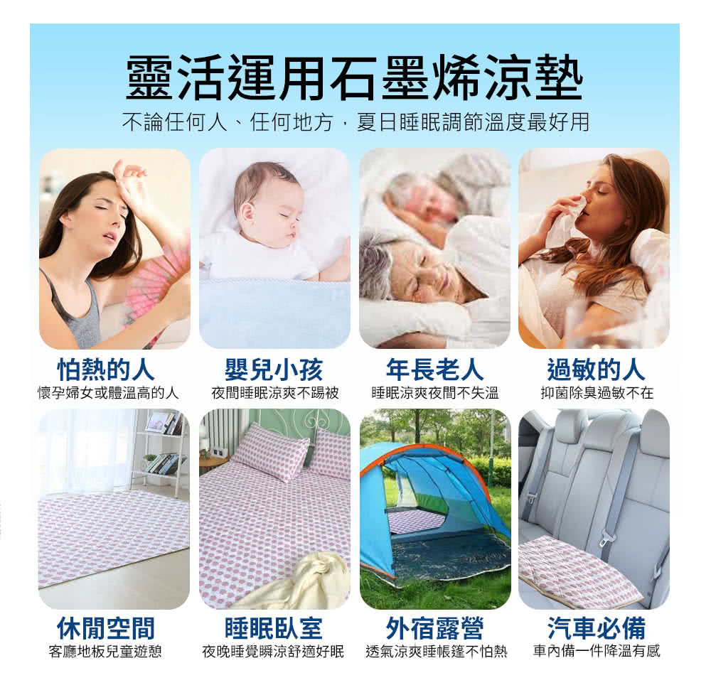 不論任何人、任何地方,夏日睡眠調節溫度最好用