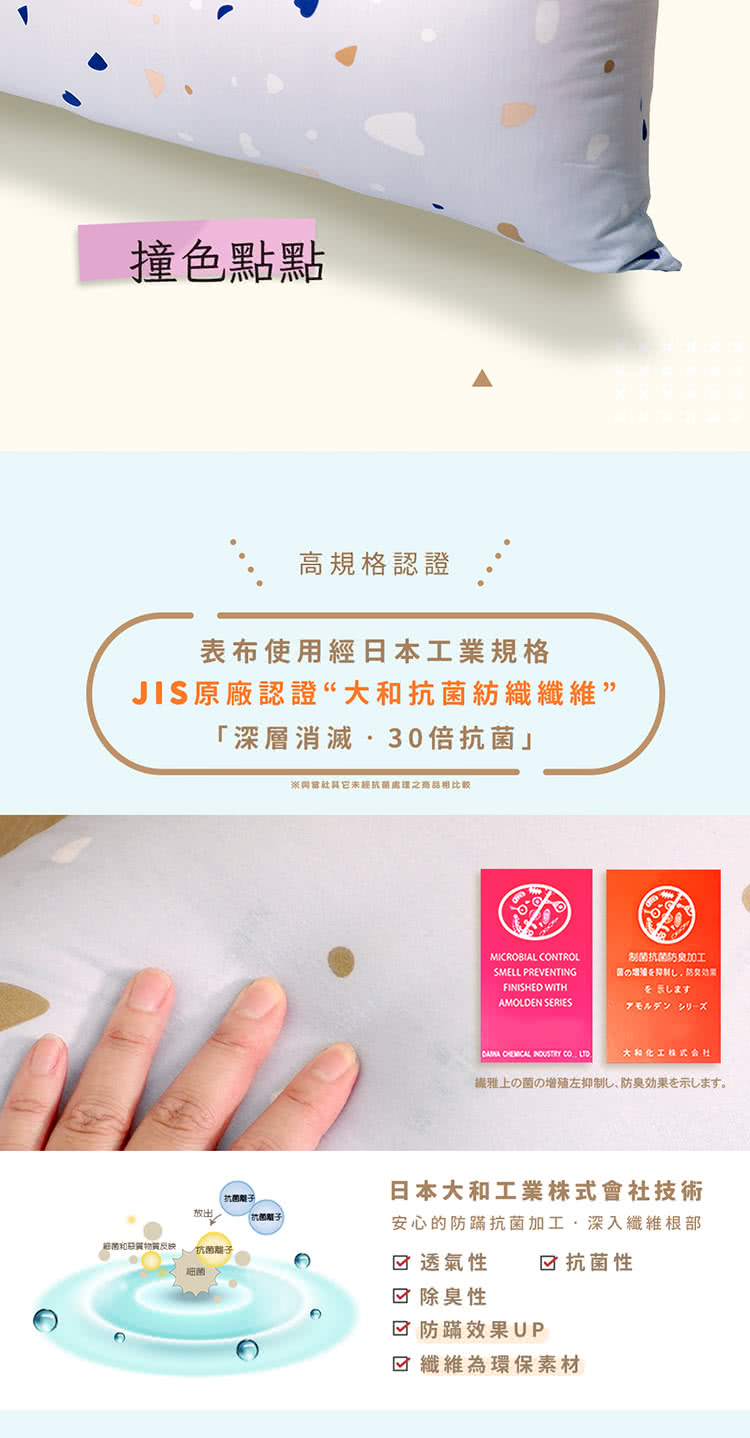 與當社其它未經抗菌處理之商品相比較