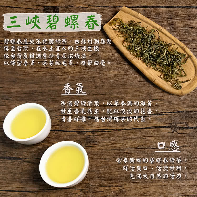碧螺春屬於不發酵綠茶,由蘇州洞庭湖