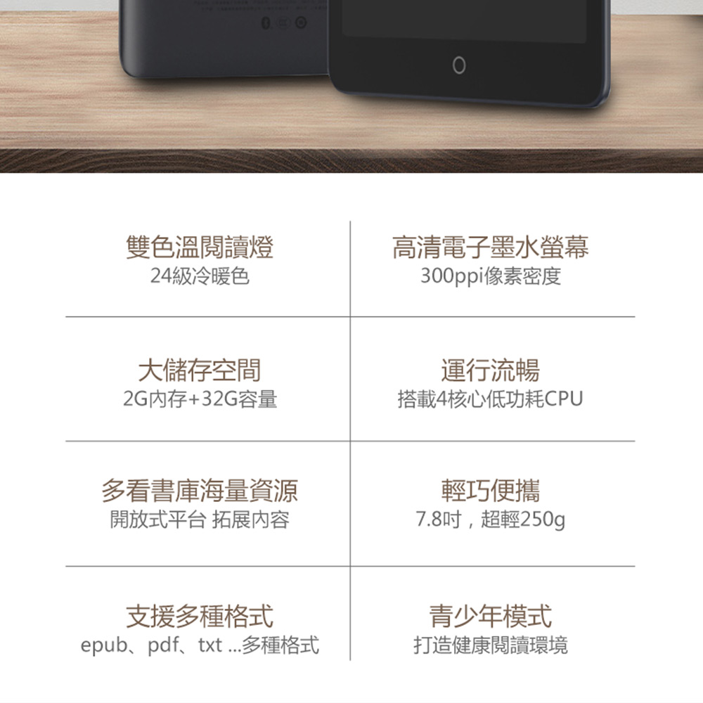 epub、pdf、txt ...多種格式