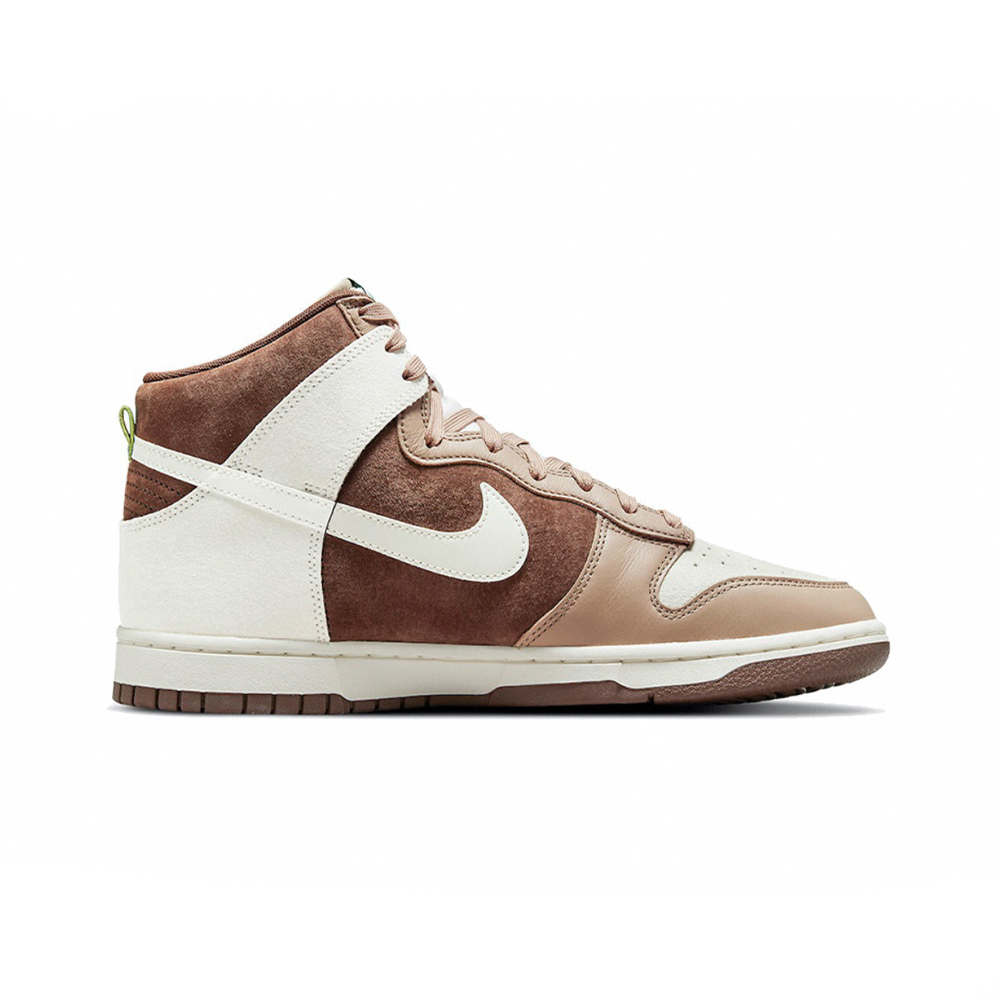 Nike Dunk High Reteo PRM Light Chocolate 摩卡巧克力麂皮高筒休閒鞋