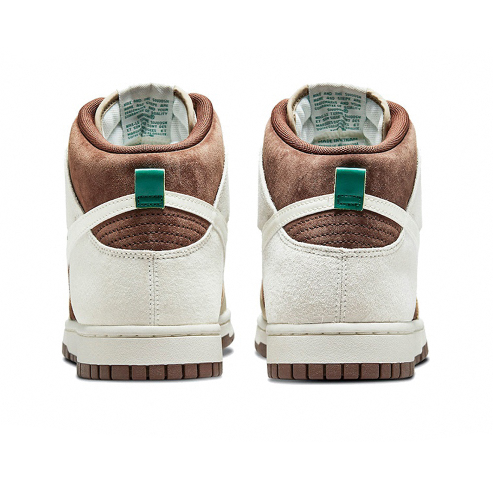 Nike Dunk High Reteo PRM Light Chocolate 摩卡巧克力麂皮高筒休閒鞋