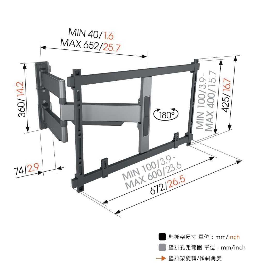 Vogels TVM 5645 - 詳情10