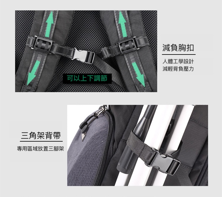 專用區域放置三腳架